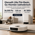 CQKMS CleanBot X9 Pro – All-in-One Smart Robot Vacuum and Mop with Self-Cleaning Station