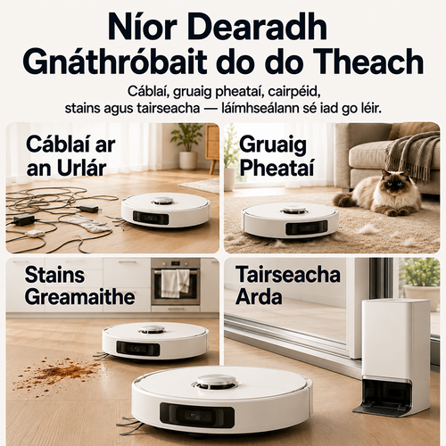 CQKMS CleanBot X9 Pro – All-in-One Smart Robot Vacuum and Mop with Self-Cleaning Station